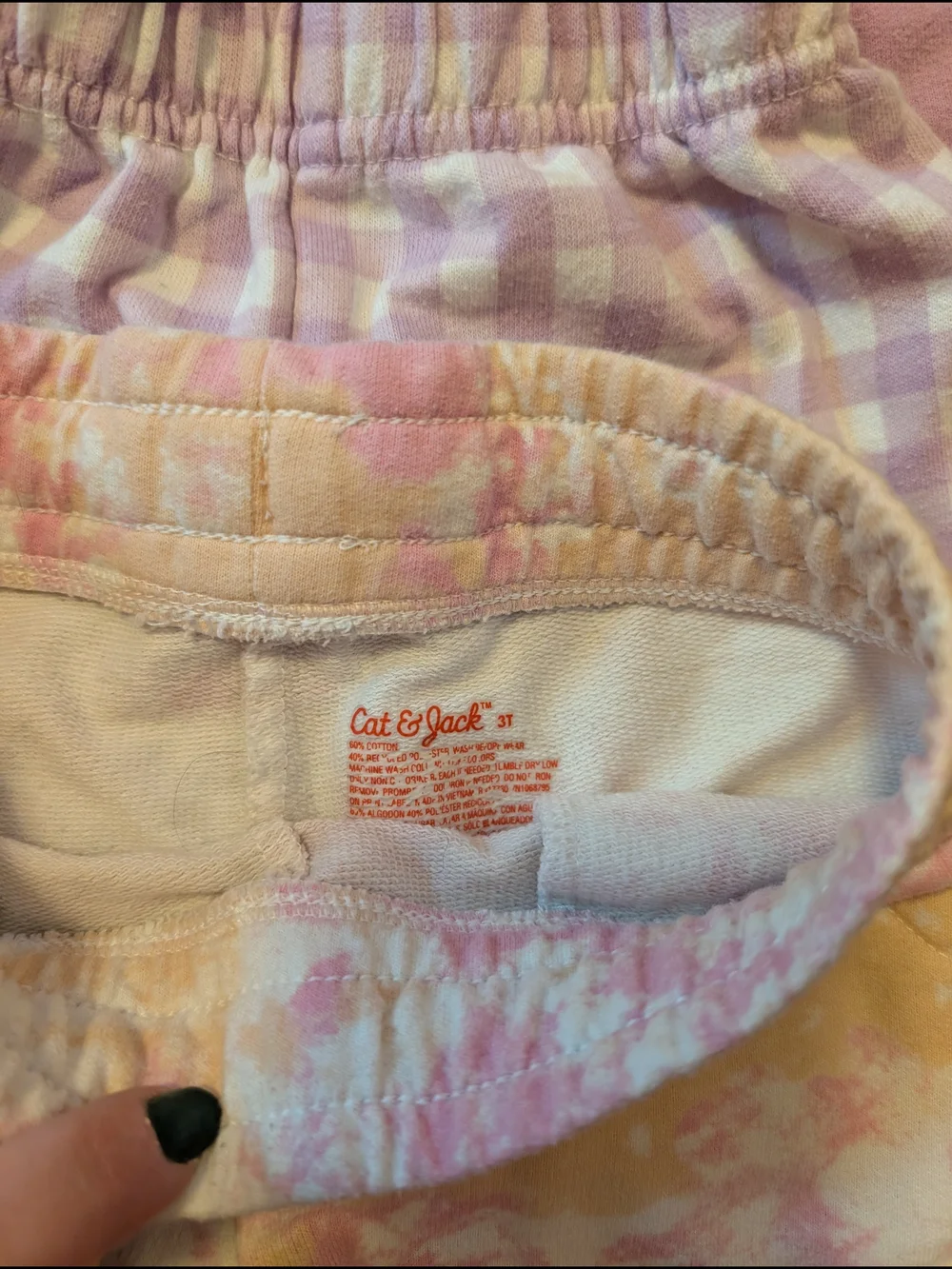 Girls' Shorts Bundle - Lilac, Light Blue, Denim, Tie-Dye, Gingham